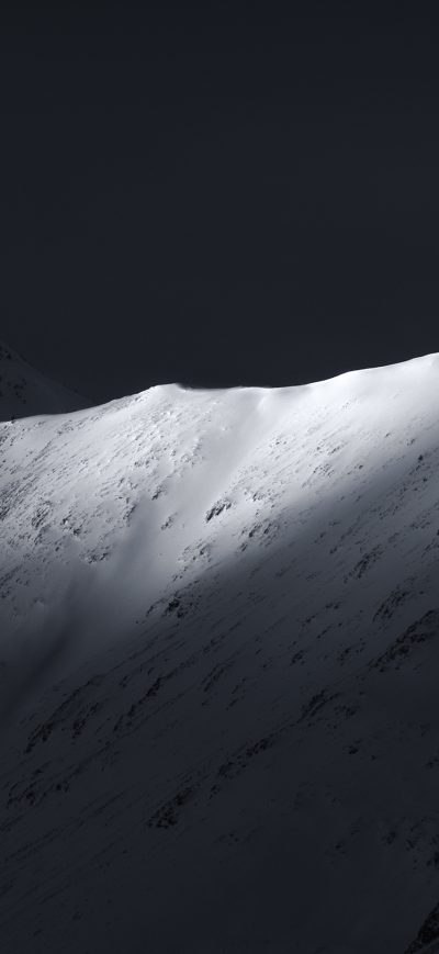 Fond d'écran iPhone Dark Night Mountains 4k
