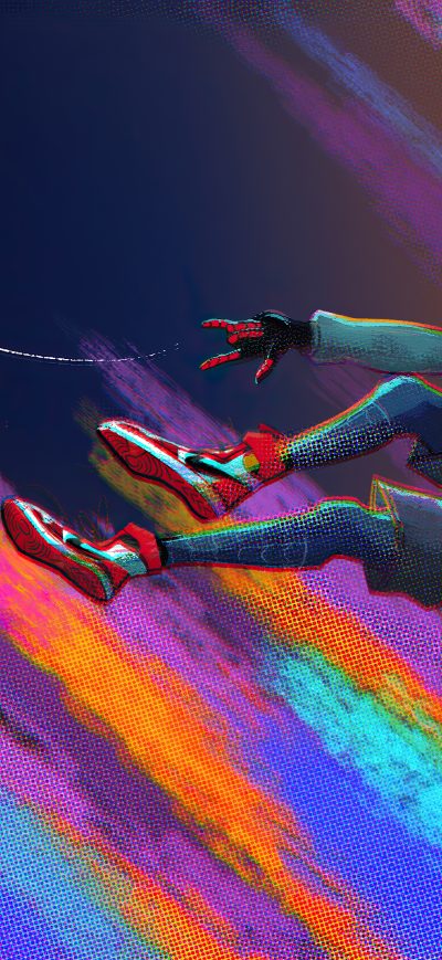 Fond d'écran iPhone 2020 Spider Man 4k Miles Morales