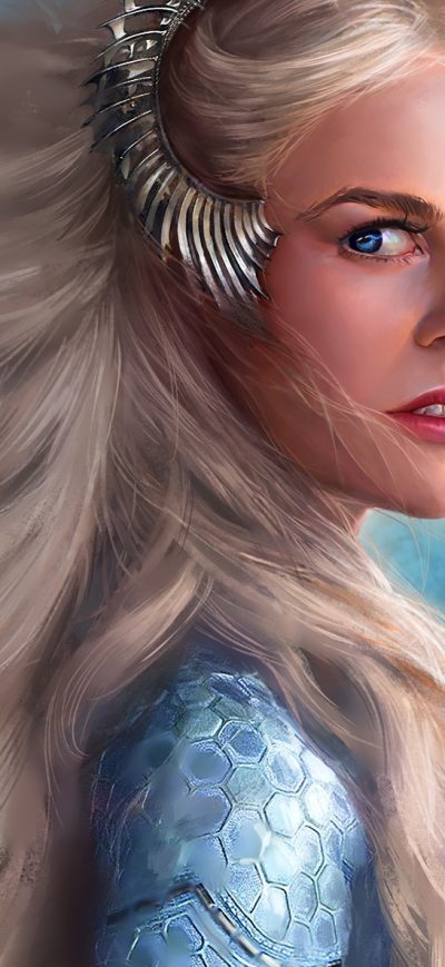 Fond d'écran iPhone Queen Atlanna As Nicole Kidman In Aquaman Art