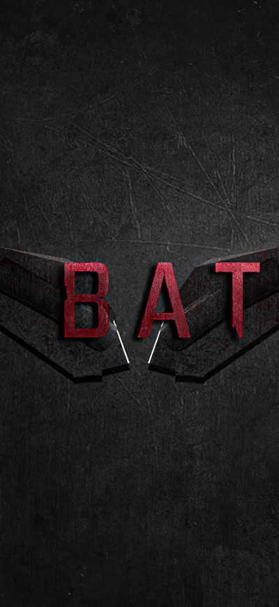 Fond d'écran iPhone The Batman Movie Logo 4k
