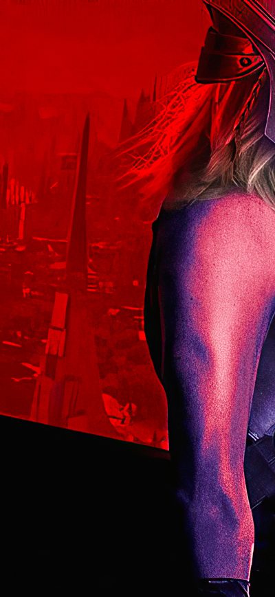 Fond d'écran iPhone Thor Love And Thunder 2021 Asgard