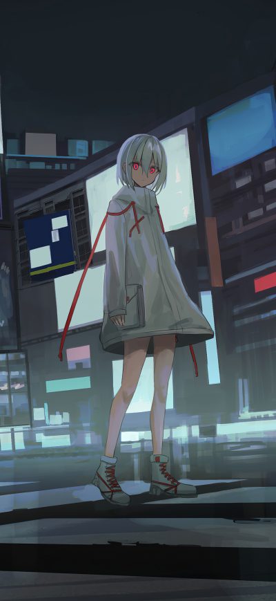 Fond d'écran iPhone Vocaloid Red Eye 4k