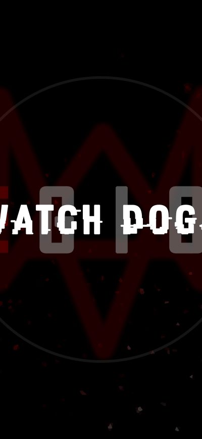 Fond d'écran iPhone Watch Dogs Legion Logo 5k
