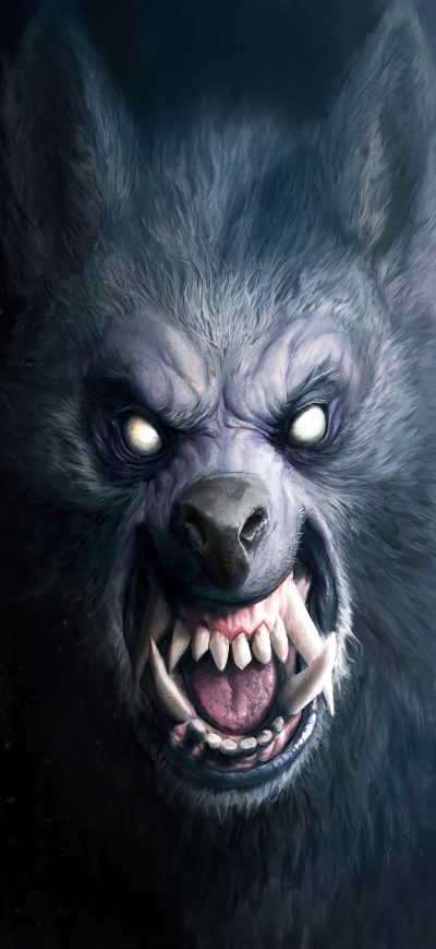Fond d'écran iPhone Werewolf 4k