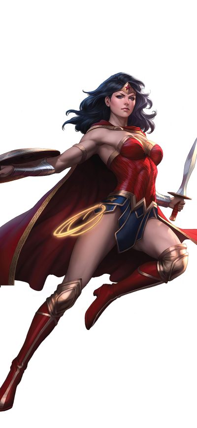 Fond d'écran iPhone 2020 Wonder Woman 4k Art