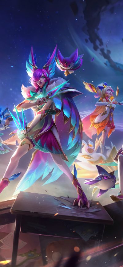 Fond d'écran iPhone Xayah And Rakan League Of Legends