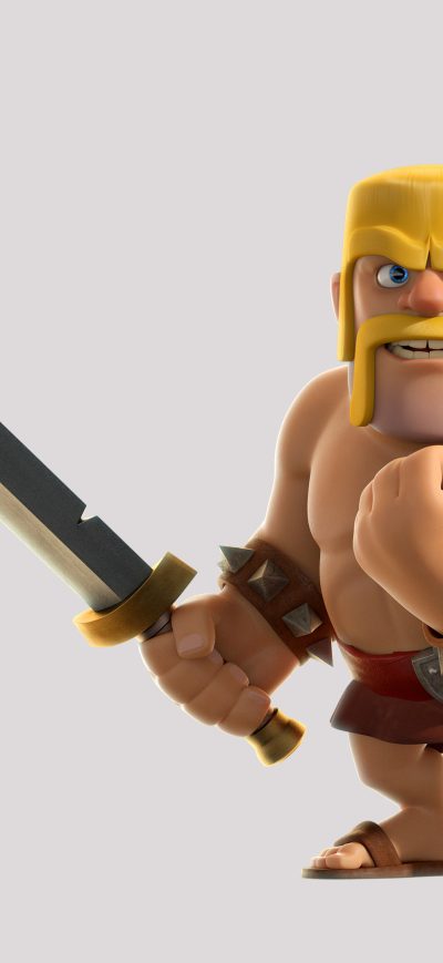 Fond d'écran iPhone Barbarian Clash Of Clans 4k