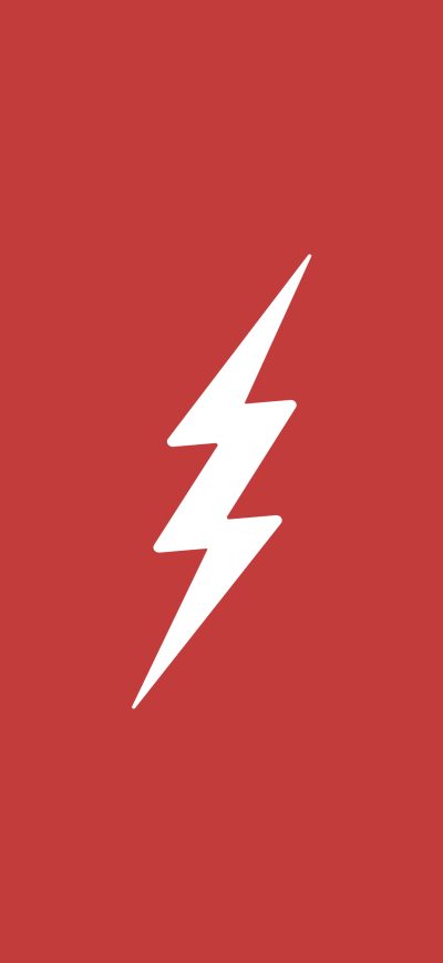 Fond d'écran iPhone Flash Logo Minimalism