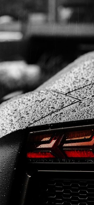 Fond d'écran Lamborghini Tail Light sur iPhone