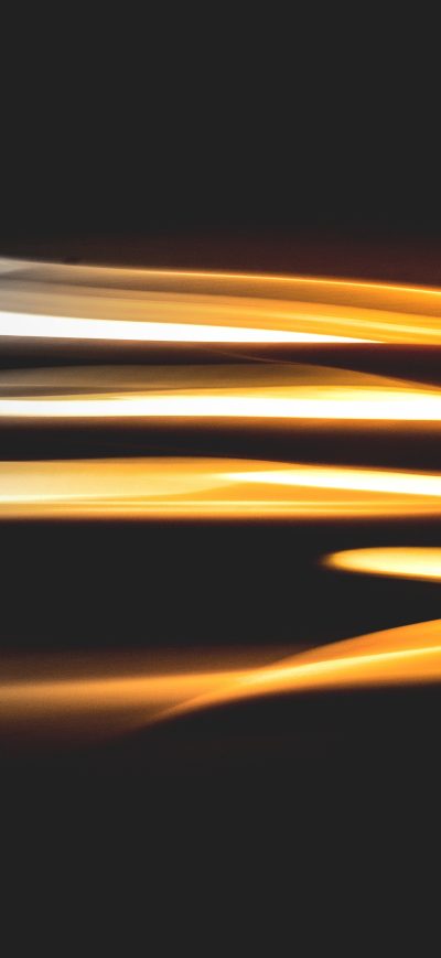 Fond d'écran iPhone Black Orange Motion Blur 4k