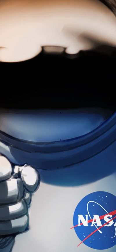 Fond d'écran iPhone Scifi Astronaut Space Man