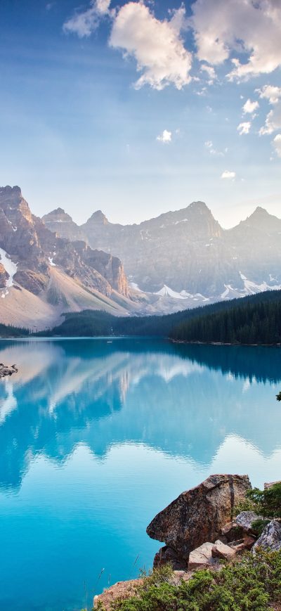 Fond d'écran iPhone Moraine Lake South Channel