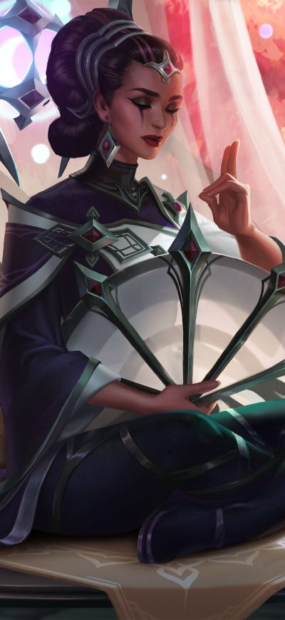 Fond d'écran Karma League Of Legends sur iPhone