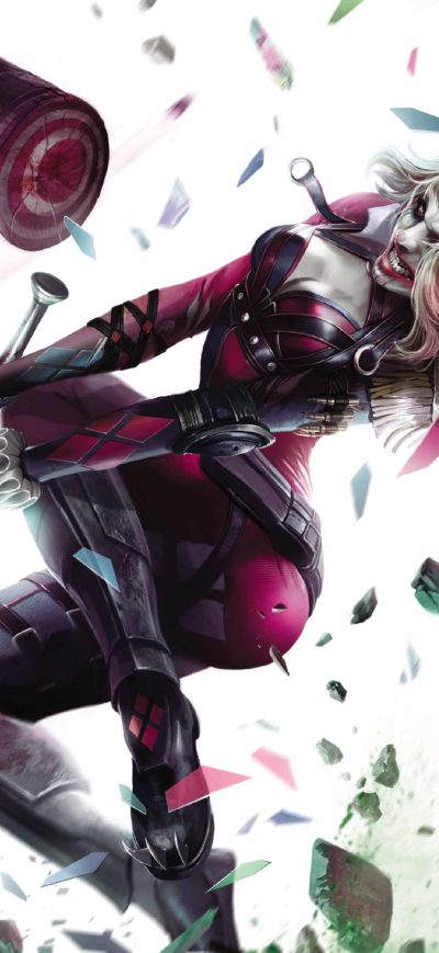 Fond d'écran iPhone Harley Quinn Dc Art