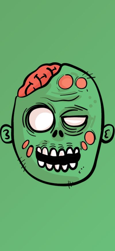 Fond d'écran iPhone Zombie Minimalist