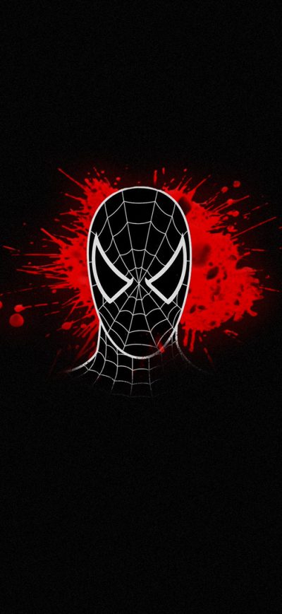 Fond d'écran iPhone Spiderman Comic Minimalism