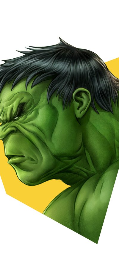 Fond d'écran iPhone Hulk Simple Minimalism