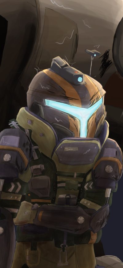 Fond d'écran iPhone Halo Fan Art 5k