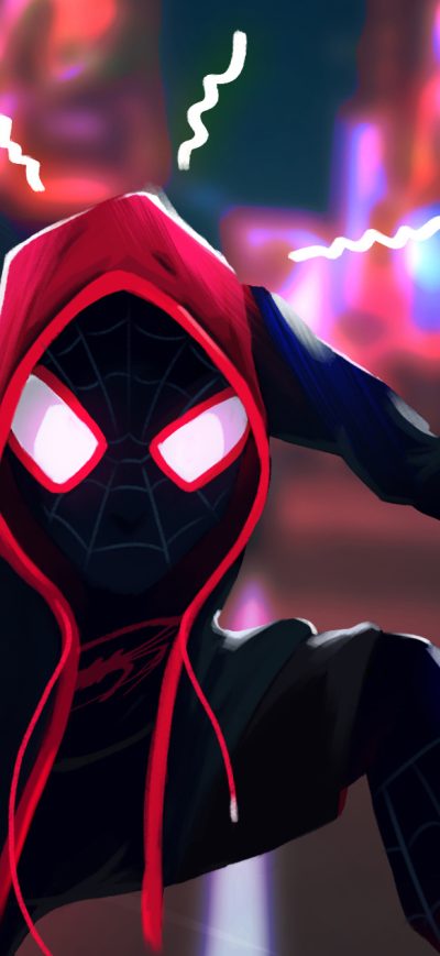 Fond d'écran iPhone Spider Verse Fan Artwork