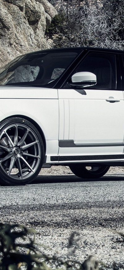 Fond d'écran iPhone Range Rover Vogue White