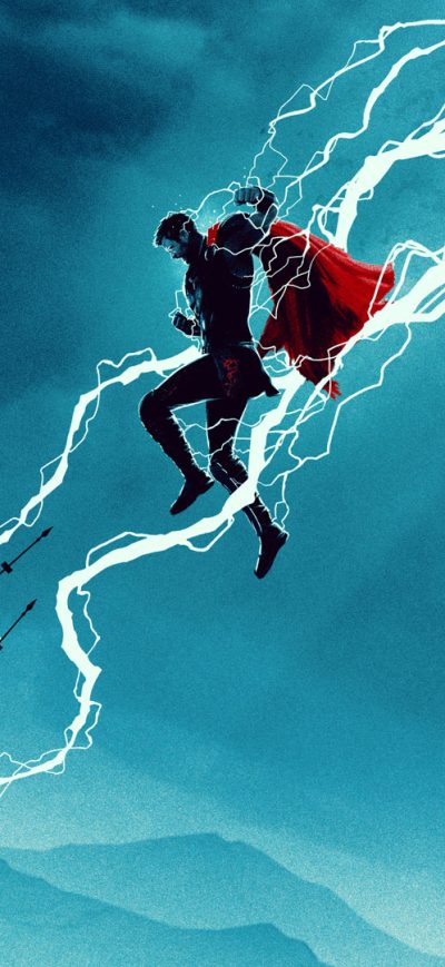 Fond d'écran iPhone Thor Ragnarok Movie Artwork 2018