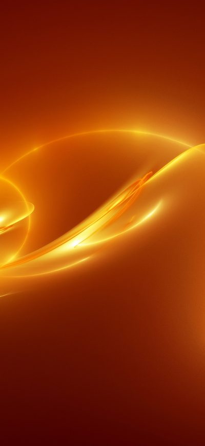 Fond d'écran iPhone Orange Light Abstract