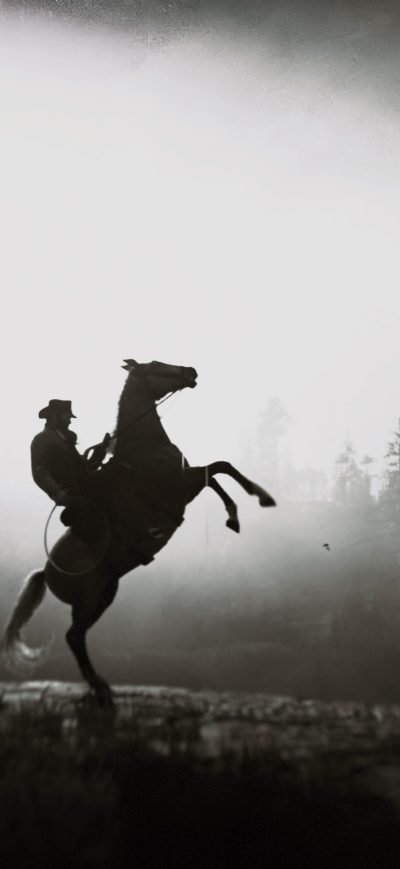 Fond d'écran iPhone Red Dead Redemption 2 Horse Ride 4k