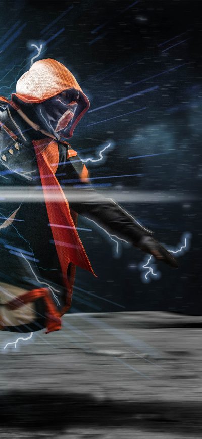 Fond d'écran iPhone Hunter Destiny 2 Cosplay