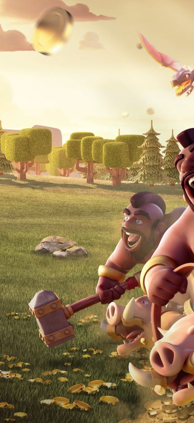 Fond d'écran iPhone Hog Rider Clash Of Clans