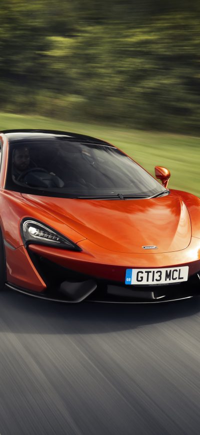 Fond d'écran iPhone Mclaren 570gt Black Pack 2018