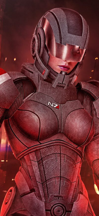 Fond d'écran iPhone Mass Effect 3 Shepard Femshep