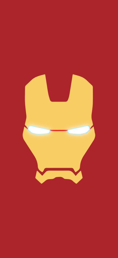 Fond d'écran iPhone Iron Man Mask Minimal