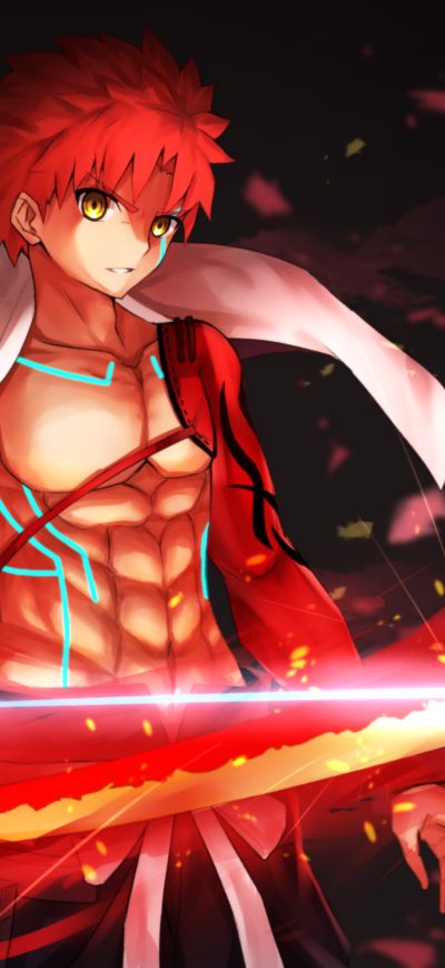 Fond d'écran iPhone Sengo Muramasa Shirou Emiya Fate Grand Order