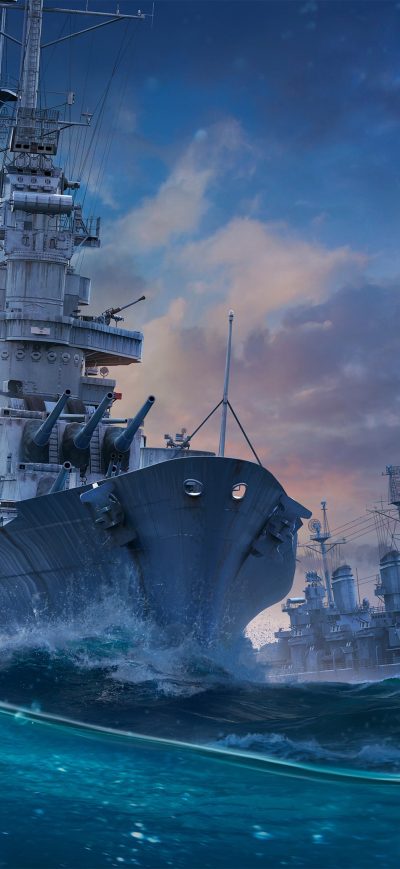 Fond d'écran iPhone World Of Warships 2019