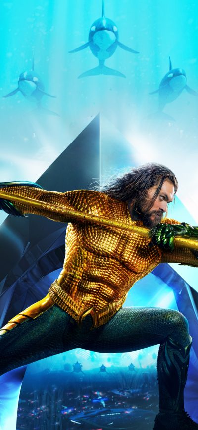 Fond d'écran iPhone Aquaman Movie New Poster 2018