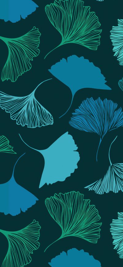 Fond d'écran iPhone Pattern Plants Abstract 4k