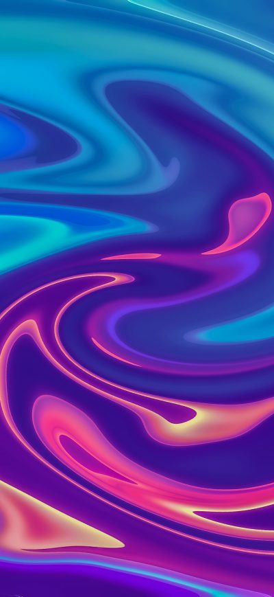 Fond d'écran iPhone Abstract Gradient Swirl 4k