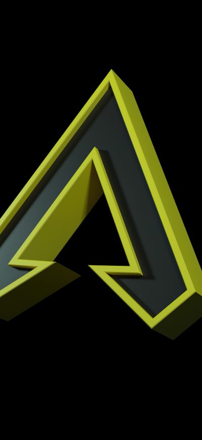 Fond d'écran iPhone Apex Legends 3d Logo 4k