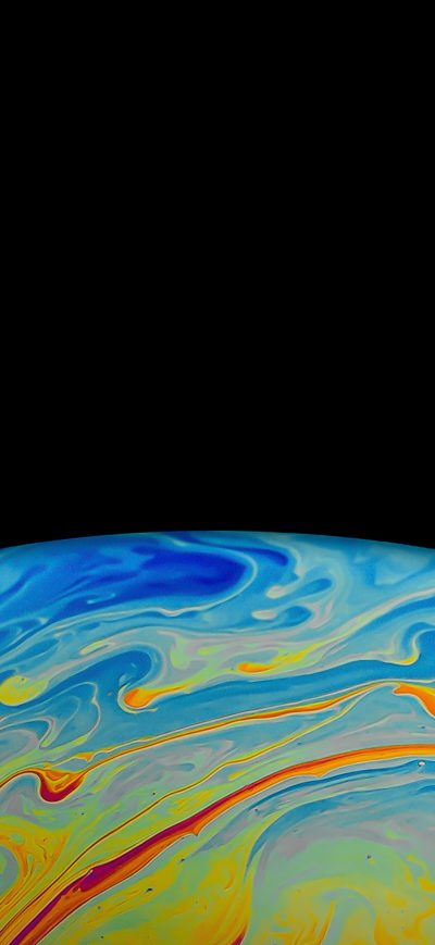 Fond d'écran iPhone Apple Bubble Background