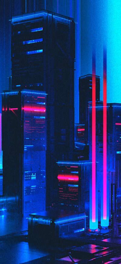 Fond d'écran Mainframe sur iPhone
