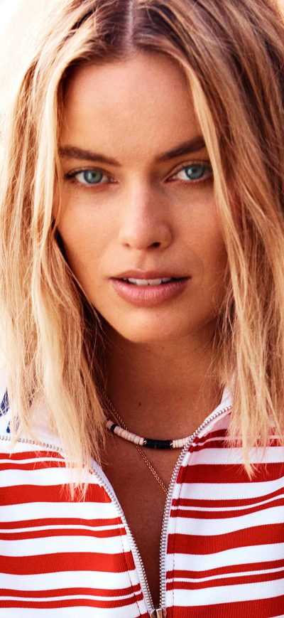 Fond d'écran Margot Robbie Elle 2018 4k sur iPhone