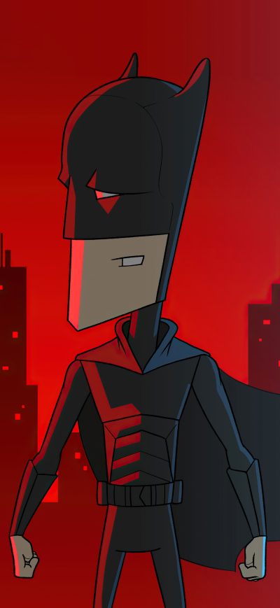 Fond d'écran iPhone The Batman Character Digital Illustration