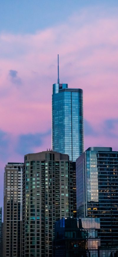 Fond d'écran iPhone Skyscraper City Buildings 4k