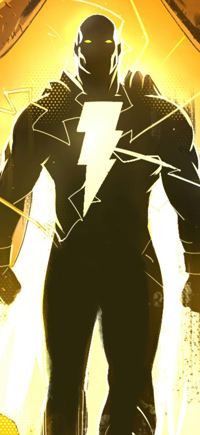 Fond d'écran iPhone Black Adam Dc Fandome 4k