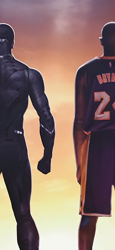 Fond d'écran iPhone Black Panther And Kobe Bryant