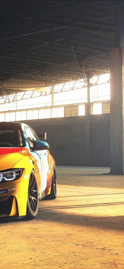 Fond d'écran iPhone Bmw M4 Gt4 2021 4k