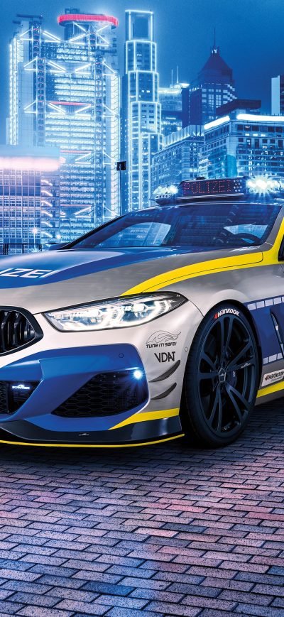 Fond d'écran iPhone Bmw Polizei Cop Car
