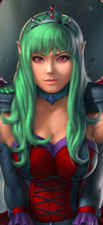 Fond d'écran iPhone Fantasy Demon Girl