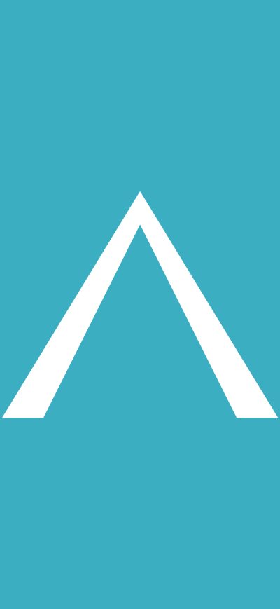 Fond d'écran Aquaman Logo Minimalism sur iPhone