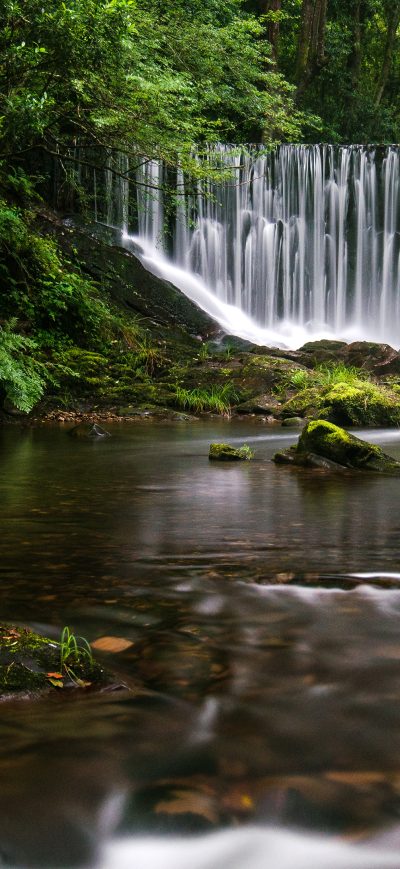 Fond d'écran iPhone Galician Waterfall 4k